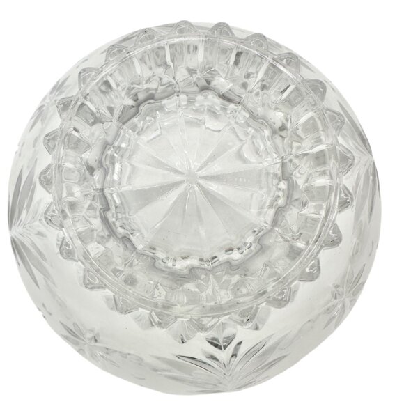 Mikasa Christmas Night Footed Bowl Clear Crystal WY601/810 Holiday Gift Boxed - Picture 6 of 6